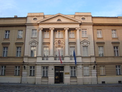 Parlementsgebouw Zagreb, Kroati«