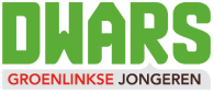 Logo DWARS, GroenLinkse jongeren