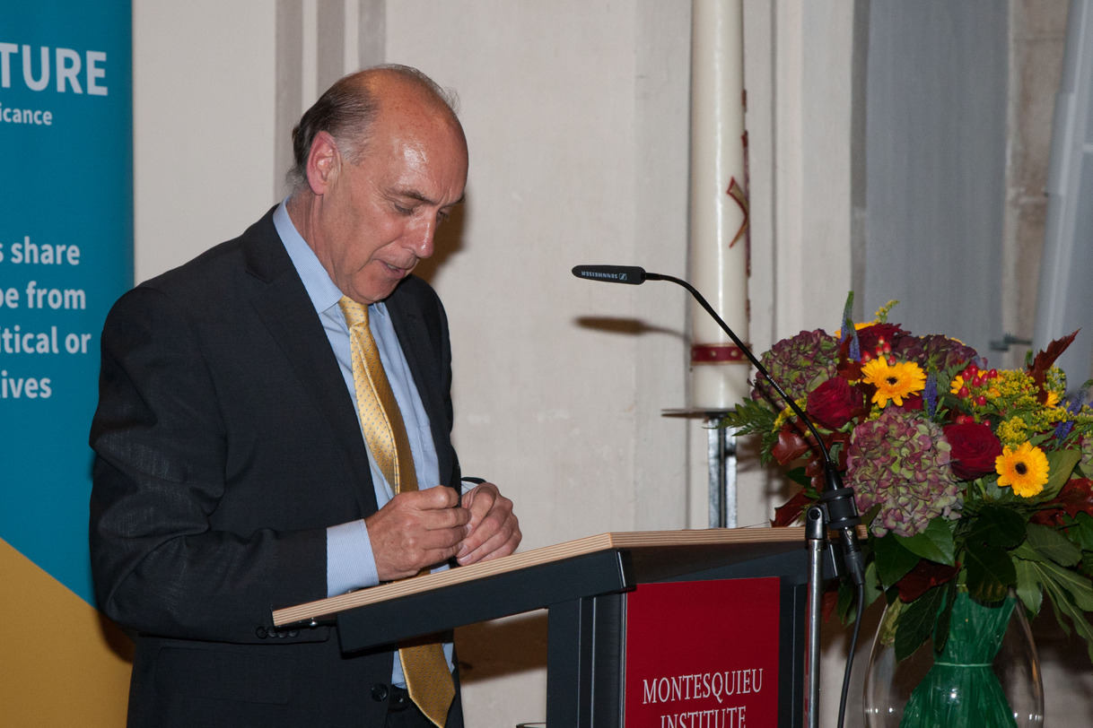 Mr. De Bruijn, moderator of the Europe Lecture 2014