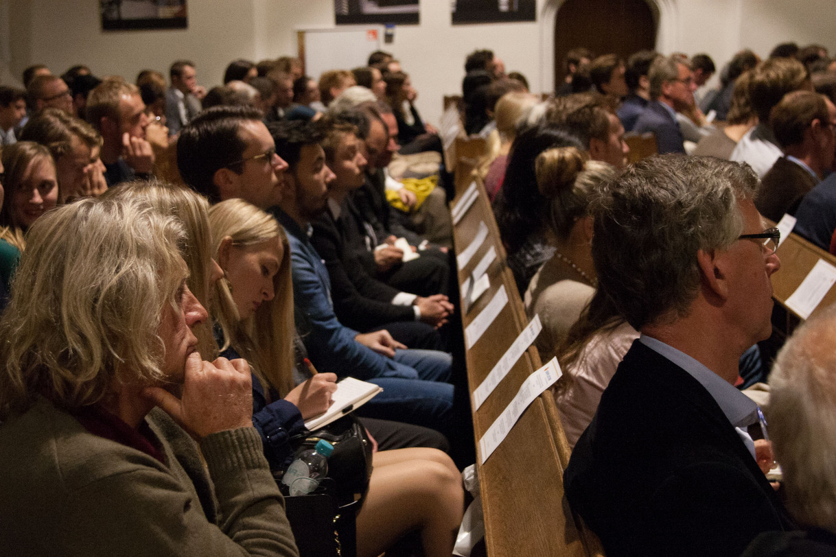Europe Lecture 2014: audience at the Kloosterkerk
